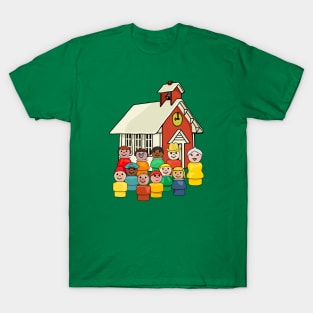 Schoolhouse Class Photo T-Shirt